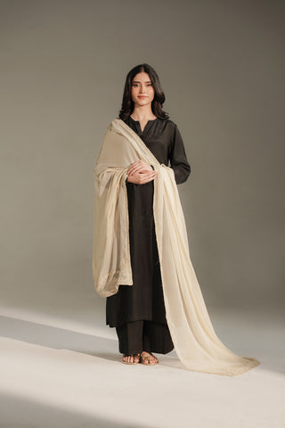 1 Piece Chiffon Embroidered Dupatta (FD0141)