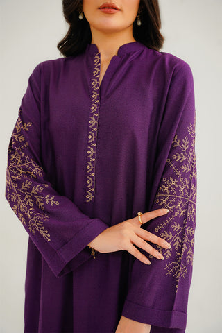 2 Piece Lawn Karandi Embroidered Suit (CP0312)