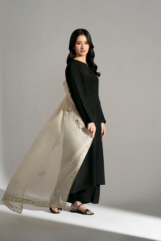1 Piece Chiffon Embroidered Dupatta (FD0122)