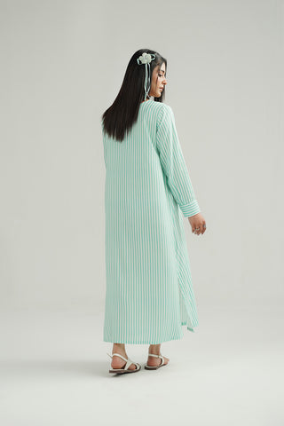 1 Piece Printed Arabic Lawn Printed A-Line Shirt (CF0184)