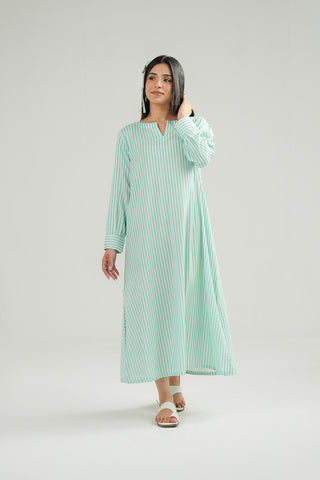 1 Piece Printed Arabic Lawn Printed A-Line Shirt (CF0184)