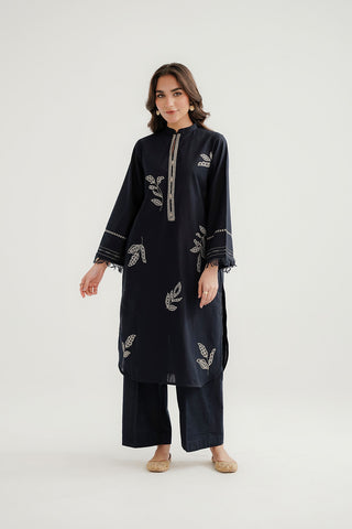 2 Piece Slub Khaddar Embroidered Suit (CP0303)