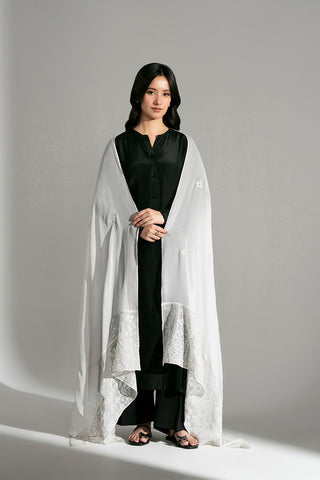 1 Piece Chiffon Embroidered Dupatta (FD0128)