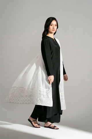 1 Piece Chiffon Embroidered Dupatta (FD0128)