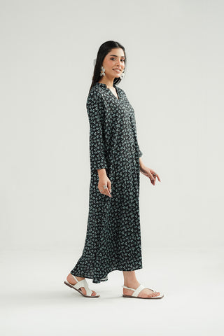 1 Piece Printed Arabic Lawn Printed Dress (CF0186)