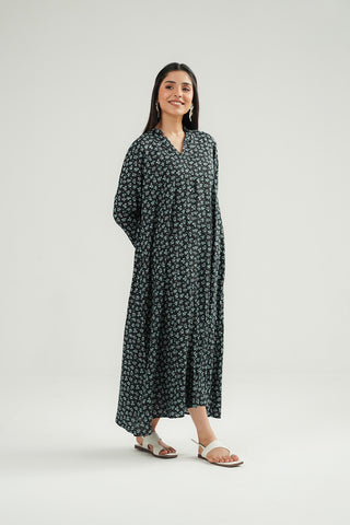 1 Piece Printed Arabic Lawn Printed Dress (CF0186)