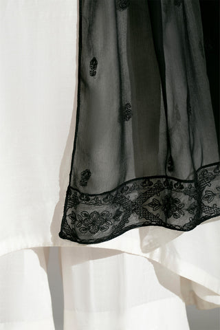 1 Piece Chiffon Embroidered Dupatta (FD0116)