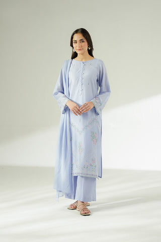 3 Piece Lawn Embroidered Suit (CS0612)