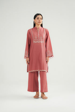 2 Piece Lawn Embroidered Suit (CF0193)