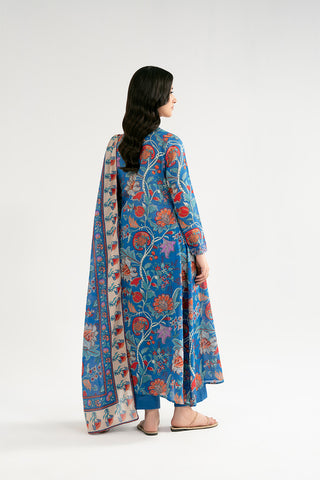 3 Piece Printed Lawn Embroidered Suit (CP0508)