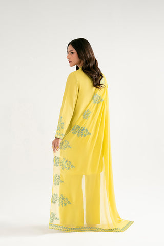 3 Piece Cambric Embroidered Suit (CP0504)