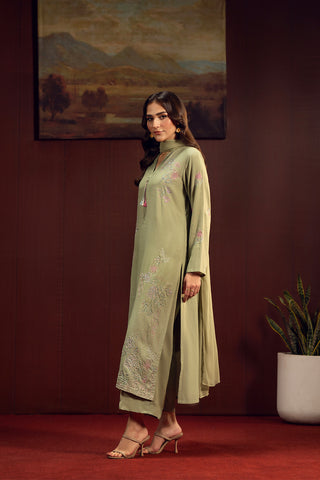 3 Piece Lawn Karandi Embroidered Suit (CS0687)