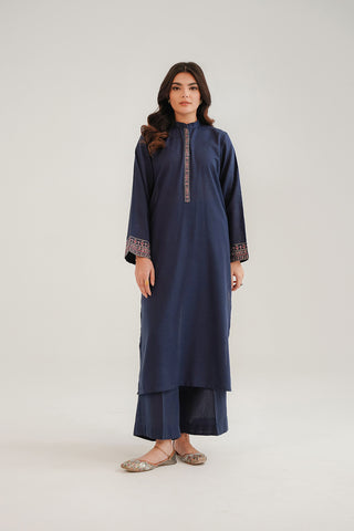 2 Piece Lawn Karandi Solid Suit (CP0319)