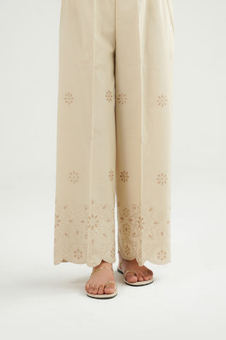 1 Piece Cambric Embroidered Culottes (CB0028)