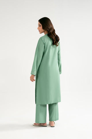 2 Piece Self Jacquard Embroidered Suit (CP0507)