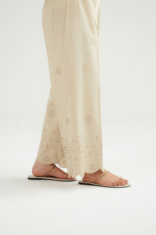 1 Piece Cambric Embroidered Culottes (CB0028)