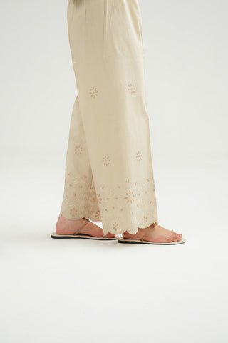 1 Piece Cambric Embroidered Culottes (CB0028)
