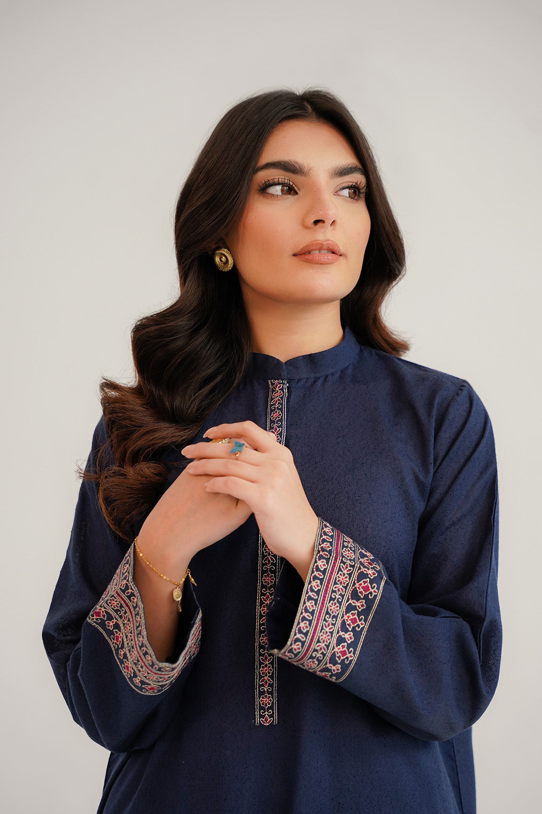 2 Piece Lawn Karandi Solid Suit (CP0319)
