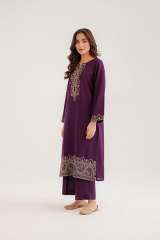 2 Piece Cotton Karandi Embroidered Suit (CP0302)