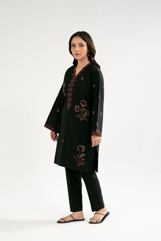 2 Piece Cambric Embroidered Suit (CP0513)