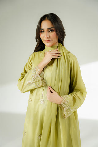 3 Piece Lawn Embroidered Suit (CS0641)