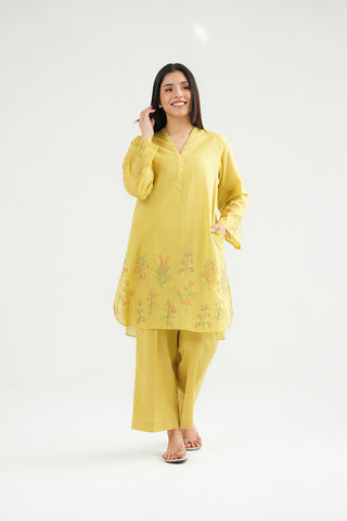 2 Piece Lawn Embroidered Suit (CP0426)