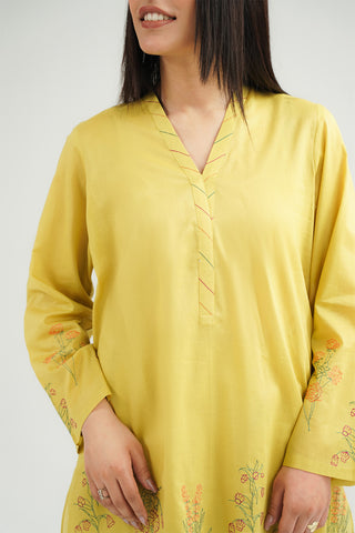 2 Piece Lawn Embroidered Suit (CP0426)