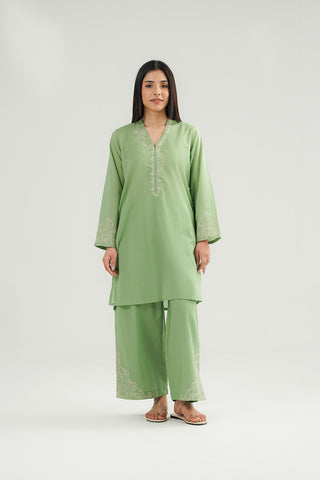 2 Piece Lawn Embroidered Suit (CP0429)