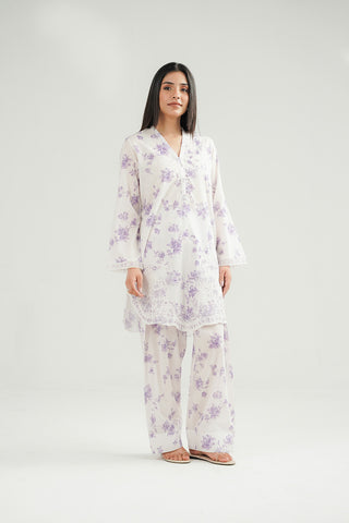 2 Piece Printed Lawn Embroidered Suit (CP0427)