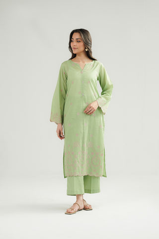 2 Piece Lawn Embroidered Suit (CP0391)
