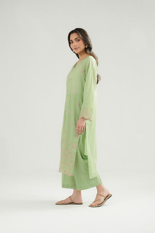 2 Piece Lawn Embroidered Suit (CP0391)
