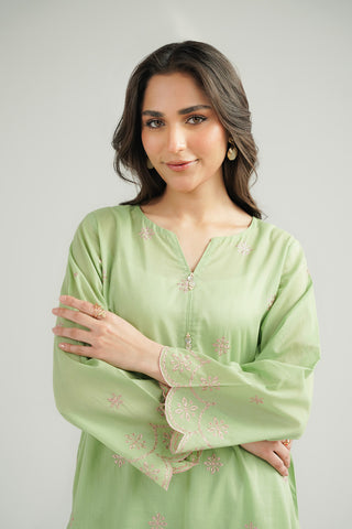 2 Piece Lawn Embroidered Suit (CP0391)