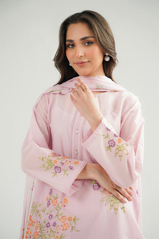 3 Piece Lawn Embroidered Suit (CP0421)