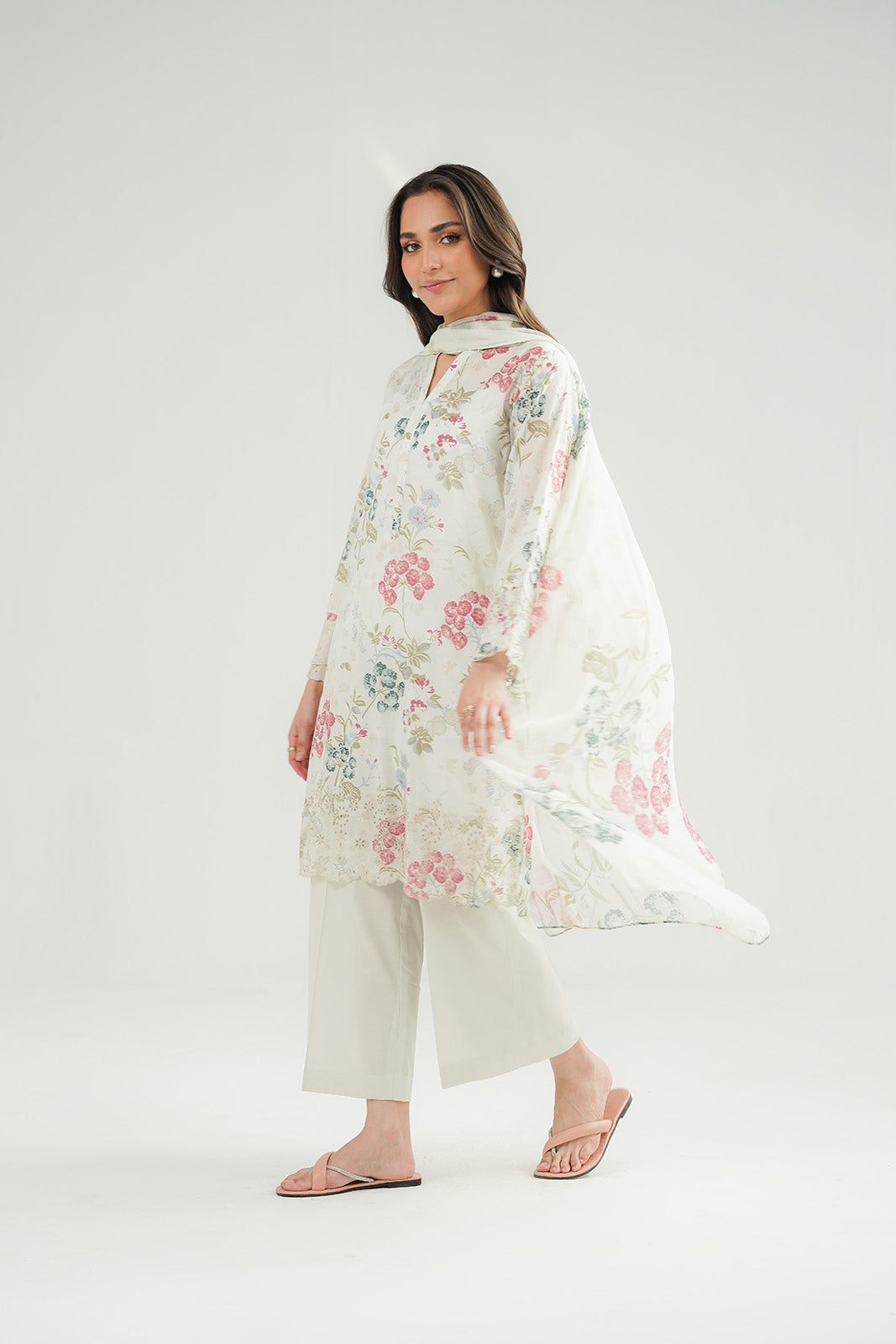 3 Piece Printed Lawn Printed Suit (CP0424)