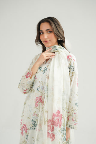 3 Piece Printed Lawn Printed Suit (CP0424)