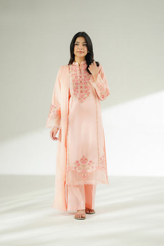 3 Piece Lawn Embroidered Suit (CS0630)