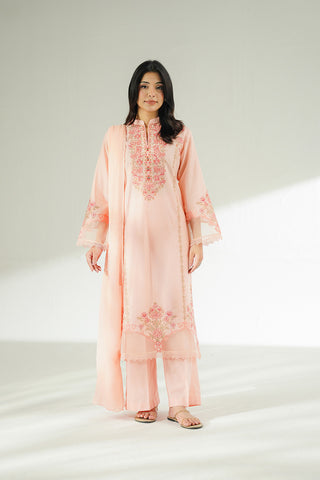 3 Piece Lawn Embroidered Suit (CS0630)