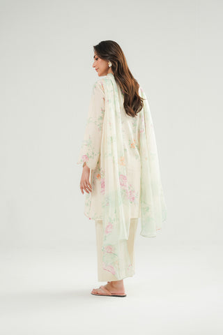 3 Piece Printed Lawn Printed Suit (CP0412)