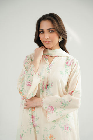 3 Piece Printed Lawn Printed Suit (CP0412)