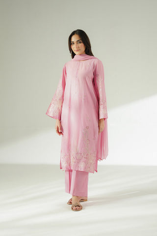 3 Piece Lawn Embroidered Suit (CS0638)