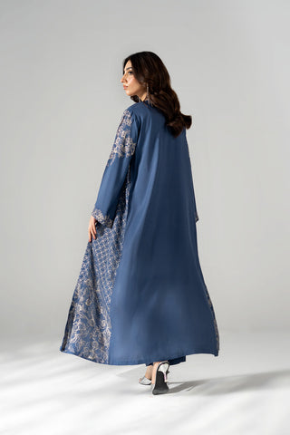2 Piece Raw Silk Embroidered Suit (FS0200)