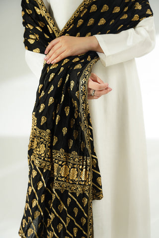 1 Piece Printed Lawn Printed Stole (CO0046)