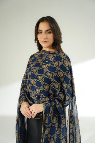 1 Piece Chiffon Printed (CO0047)