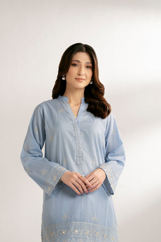 2 Piece Lawn Embroidered Suit (CS0170)