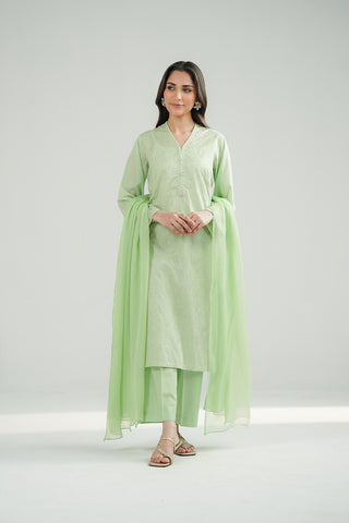 3 Piece Lawn Embroidered Suit (CS0482)