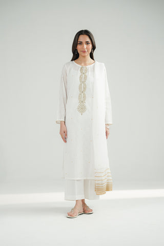 3 Piece Lawn Embroidered Suit (CS0492)