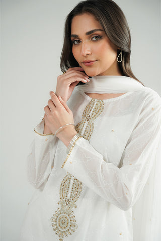 3 Piece Lawn Embroidered Suit (CS0492)