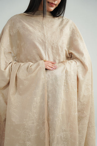 1 Piece Lawn Embroidered Shawl (CH0061)