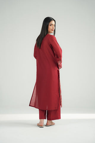 2 Piece Lawn Embroidered Suit (CS0489)