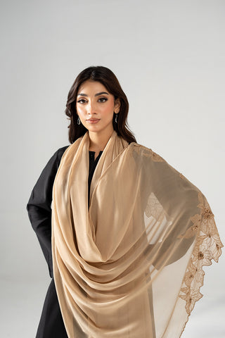 1 Piece Chiffon Embroidered Dupatta (FD0133)